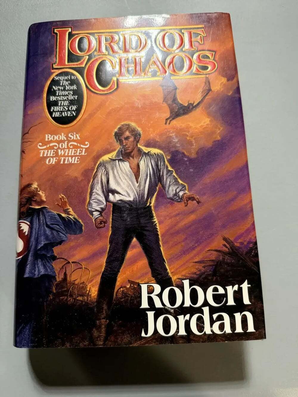 Lord of Chaos Robert Jordan Revised Hardcover 1994 ISBN 9780312854287','Tom Doh